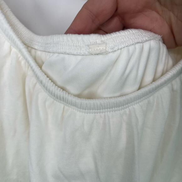 Pinkblush Cream Off The Shoulder Ruffle Maxi Dress - Picture 8 of 10